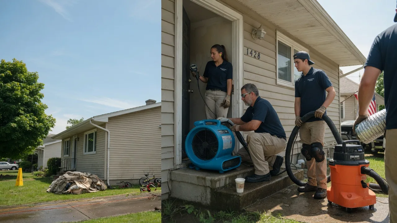 Water Damage Restoration in Holcomb, IL near me